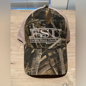 The Game FSU trucker SnapBack hat.